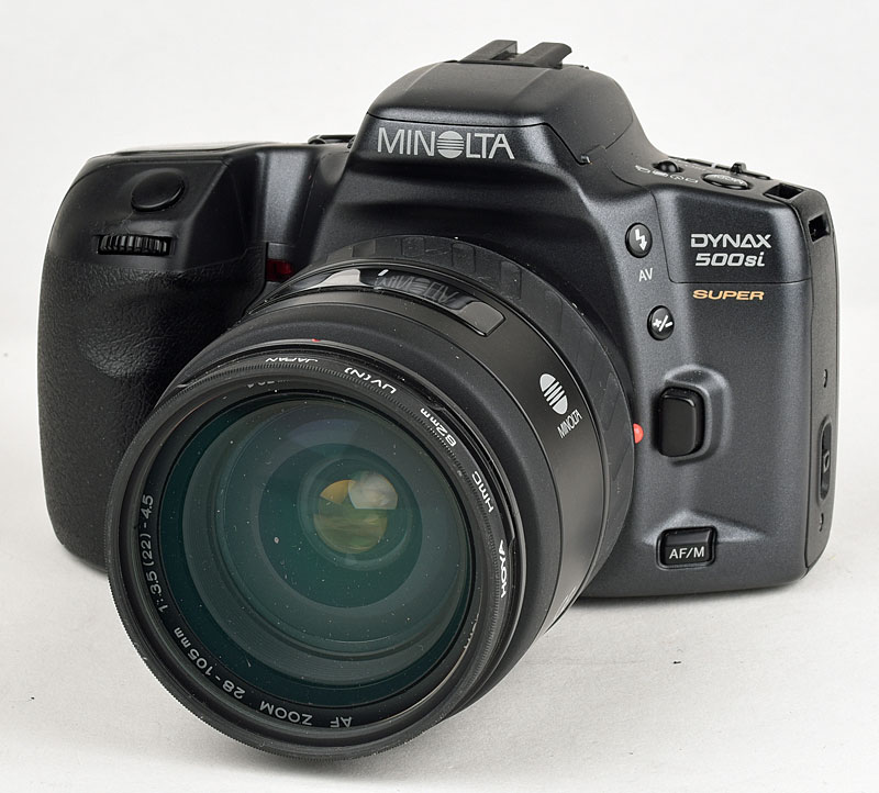 Appareil Photo Argentique Minolta Dynax 500 Si - Zoom 35-70mm - Pour Pièces
